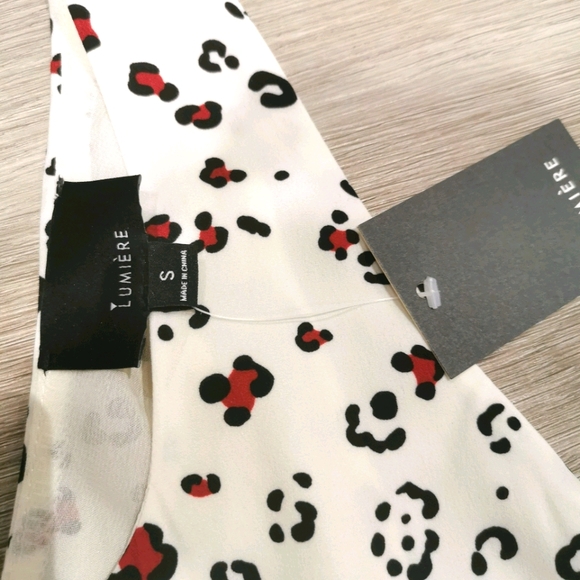 Modcloth Lumière novelty retro vintage top - Picture 3 of 5